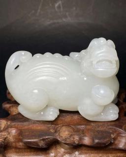 和田玉羊脂玉貔貅