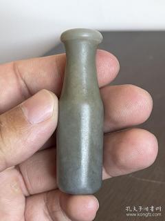 和田玉烟嘴青花白玉烟嘴老烟嘴老玉烟嘴